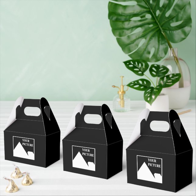 Modern Simple Create Your Own Wedding Picture Favour Box (Multiple)