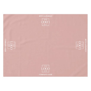 Modern Simple Custom Business Logo Promotional Tablecloth