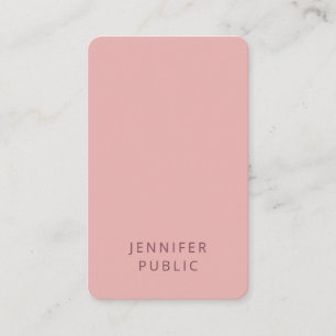 Modern Simple Design Elegant Trend Colours Business Card