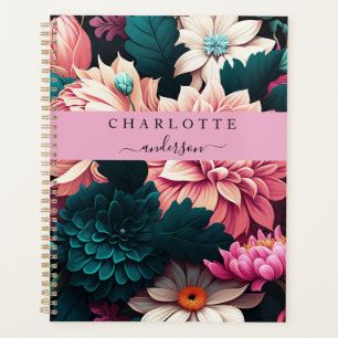 Modern, simple, elegant flower planner