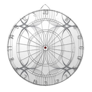Modern, simple elegant luxury illustration pattern dartboard