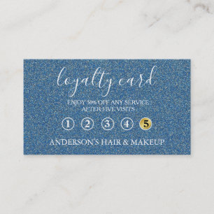 Modern Simple elegant typography Loyalty Card
