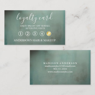 Modern Simple elegant typography Loyalty Card