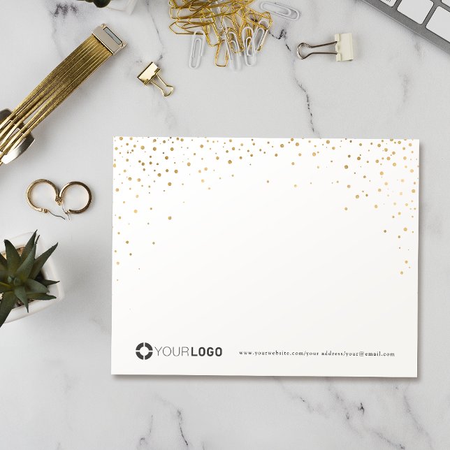 Modern simple gold glitter personalised Stationery Thank You Card (Modern simple gold glitter personalized Stationery Thank You Card)