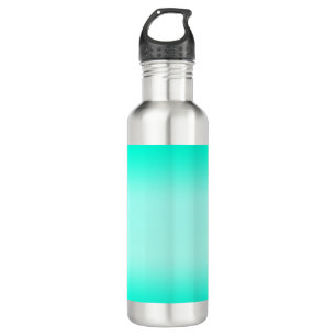 Modern Simple green Turquoise Gradient Colour 710 Ml Water Bottle