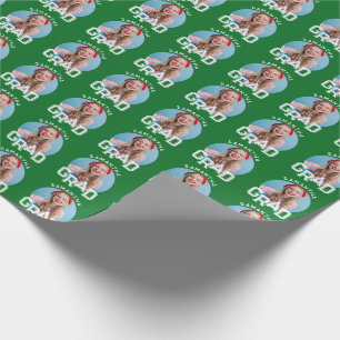 Modern Simple High School Grad Photo Graduation Wrapping Paper