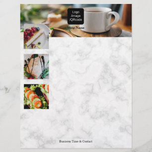 Modern Simple Marble Photo Flyer