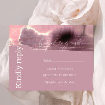 Modern, Simple Mauve Dusty Rose