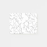 Modern, simple, messy graphic line pattern