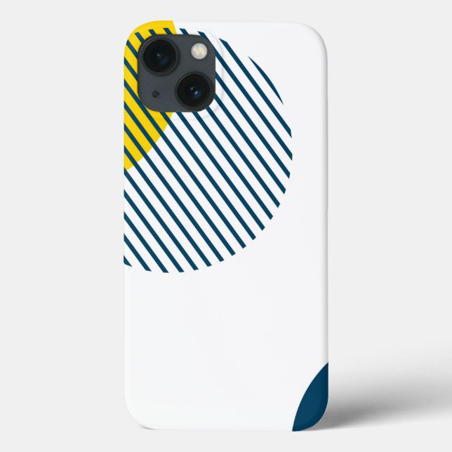 Modern, simple, minimal, trendy urban abstract art Case-Mate iPhone case (Back)