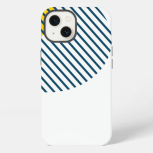 Modern, simple, minimal, trendy urban abstract art iPhone 13 case