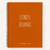 Modern Simple Orange Gym Workout Health Fitness