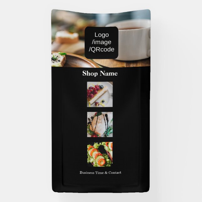 Modern Simple Photo Banner (Vertical)