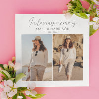 Modern & Simple Photo Collage Funeral