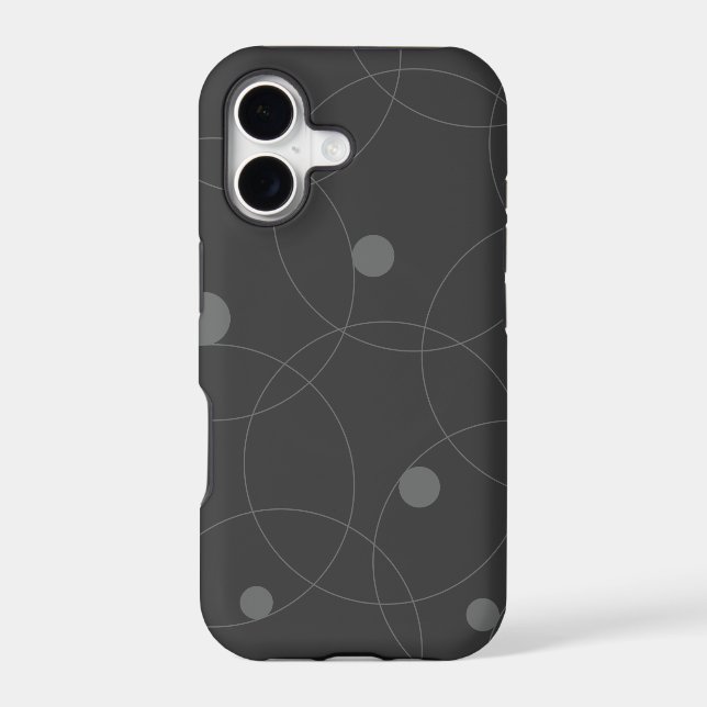 Modern, simple, playful, fun pattern of circles (Back)