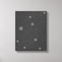 Modern, simple, playful, fun pattern of circles