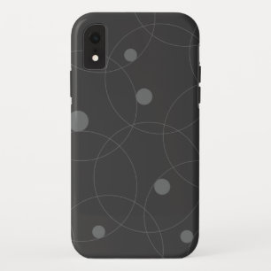 Modern, simple, playful, fun pattern of circles Case-Mate iPhone case