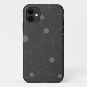 Modern, simple, playful, fun pattern of circles Case-Mate iPhone case