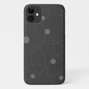 Modern, simple, playful, fun pattern of circles Case-Mate iPhone case