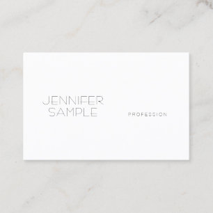 Modern Simple Professional Elegant Template Business Card
