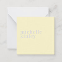 Modern simple professional name personalised