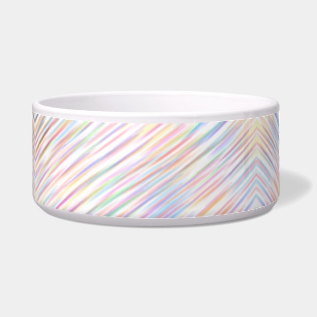 Modern Simple Rainbow line stripes Pattern  (Front)