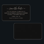 Modern Simple Script Save The Date Card<br><div class="desc">Modern Simple Script Save The Date Cards,  perfect for a stylish wedding celebration.</div>