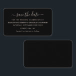 Modern Simple Script Save The Date Card<br><div class="desc">Modern Simple Script Save The Date Cards,  perfect for a stylish wedding celebration.</div>