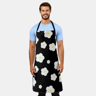 Modern Simple Spring Daisy flowers gradient Apron