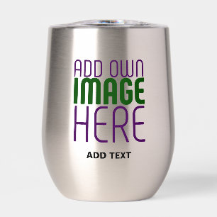 MODERN SIMPLE STAINLESS STEEL IMAGE TEXT TEMPLATE