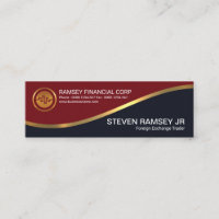 Modern Simple Stylish Gold Wave Forex Trader