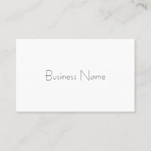 Modern Simple Template Professional Elegant Trendy Business Card