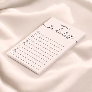 Modern Simple To Do List Blush Pink Post-it Notes