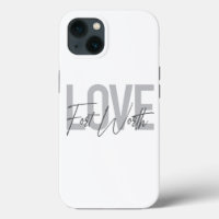 Modern, simple, urban cool design Love Forth Worth