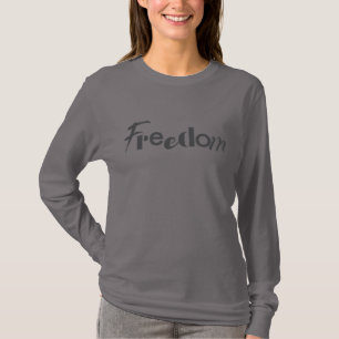 Modern, simple, urban, cool design of Freedom T-Shirt