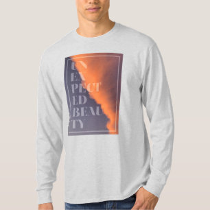Modern, simple, urban design of Unexpected Beauty T-Shirt