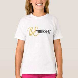 Modern, simple, urban graphic of Be Yourself T-Shirt