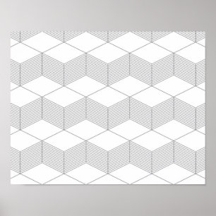 Modern, simple, urban, trendy graphic design poster