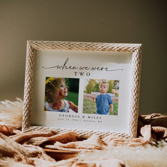 Modern Simple Wedding Baby Picture Table Number (Creator Uploaded)