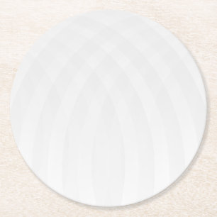 Modern Simple White Marble Rustic Paper Coaster