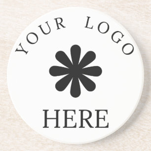 Modern Simple White Marble Rustic Paper Coaster