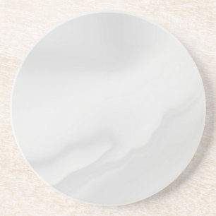 Modern Simple White Marble Rustic Paper Coaster