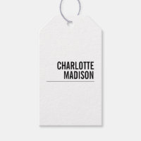 Modern Simple White Trendy Minimalist Plain