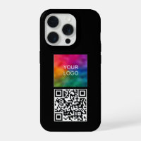 Modern Simple Your QR Code Upload Logo Template
