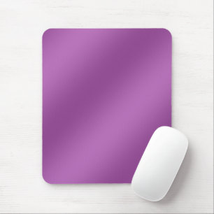 Modern Simply Solid purple gradient Wave pattern Mouse Pad