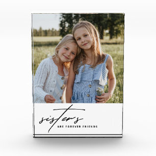 Modern Sisters Script Custom Photo Block