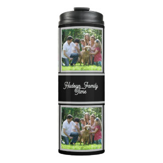 Modern Six Custom Photo Thermal Tumbler