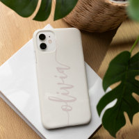 Modern Sketched Script Personalised Name