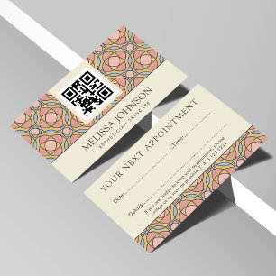 Modern Skincare Aesthetician Appointment Card