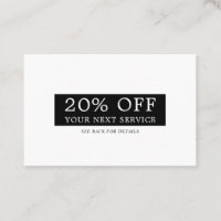 Modern Sleek Box - Any Color - Discount Voucher